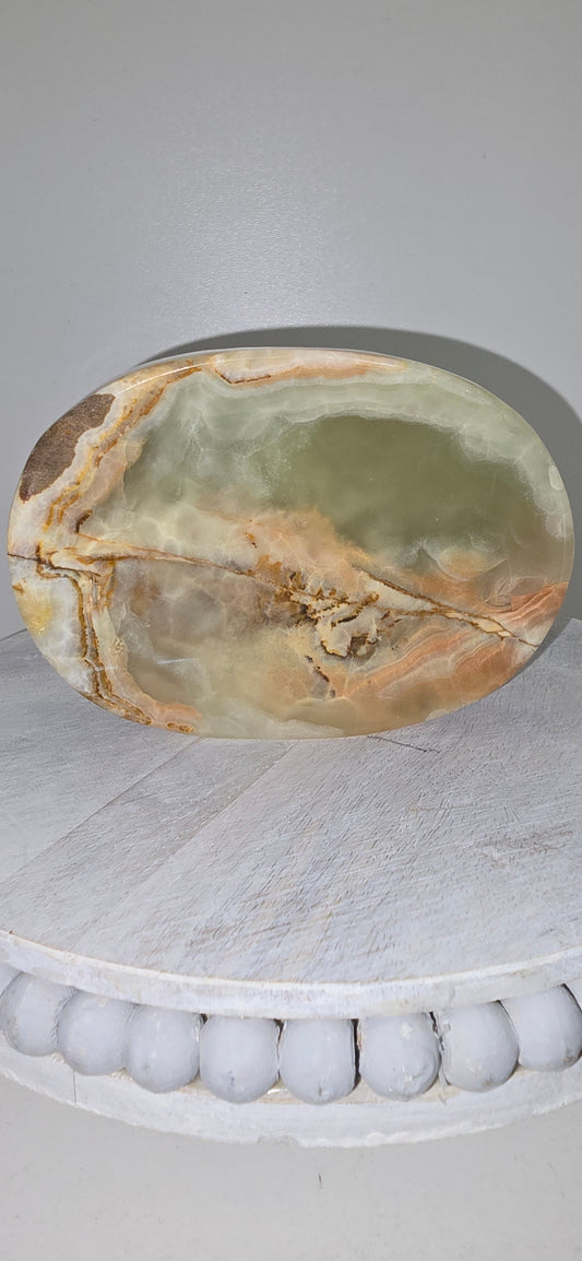 Green Onyx Soap Dish