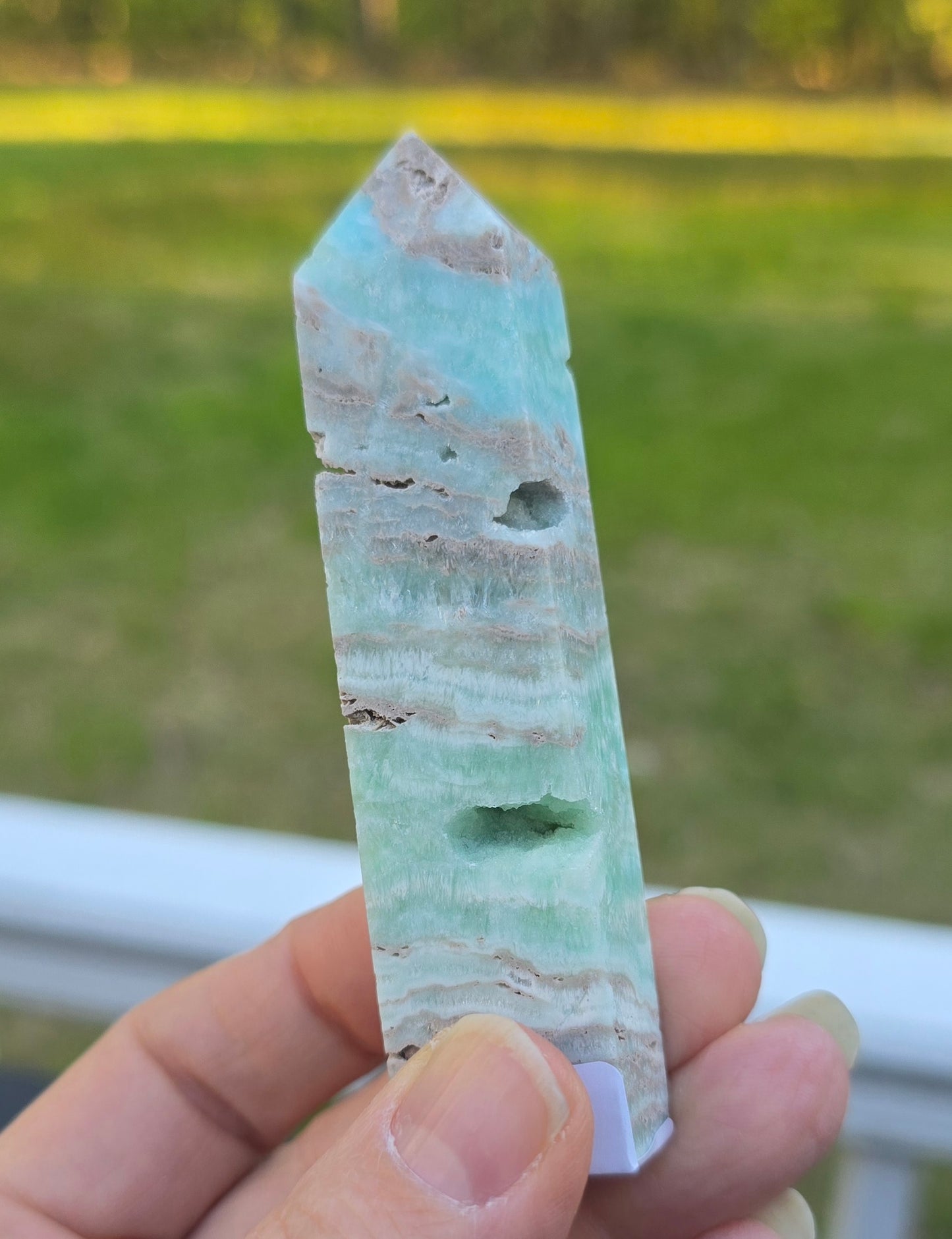 Aragonite Towers – Polished Natural Crystal