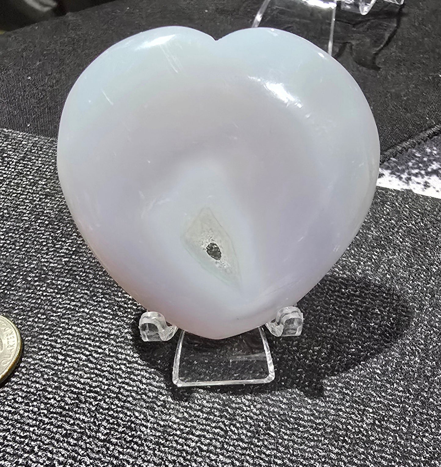 Agate Heart Carvings – Polished Natural Agate