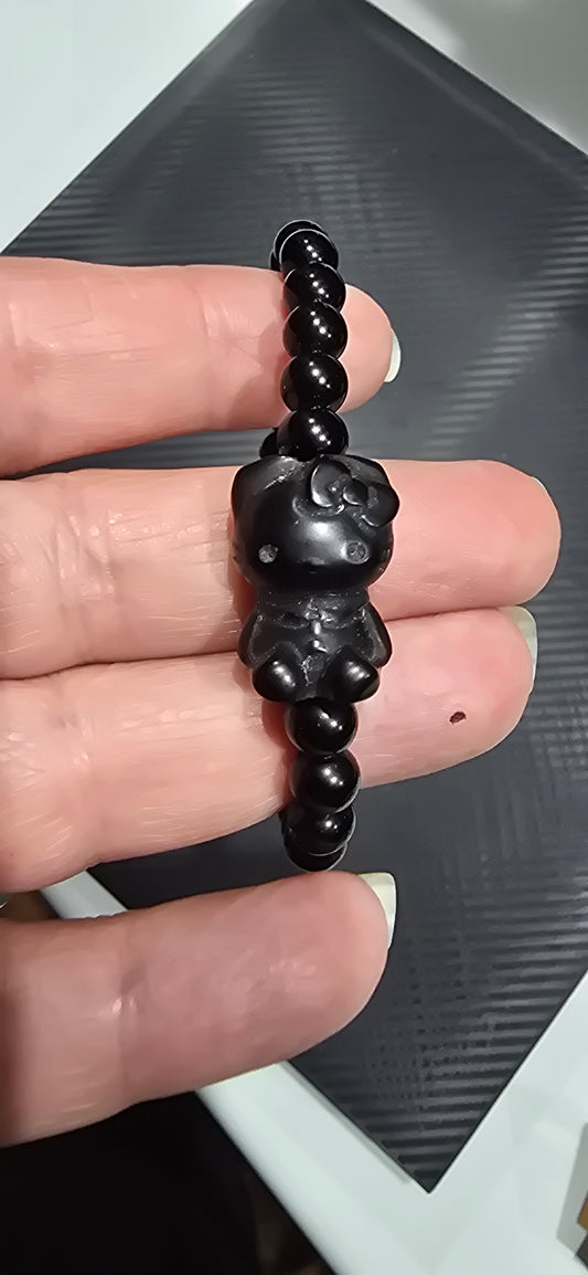 Hello Kitty 6mm Beaded Bracelet
