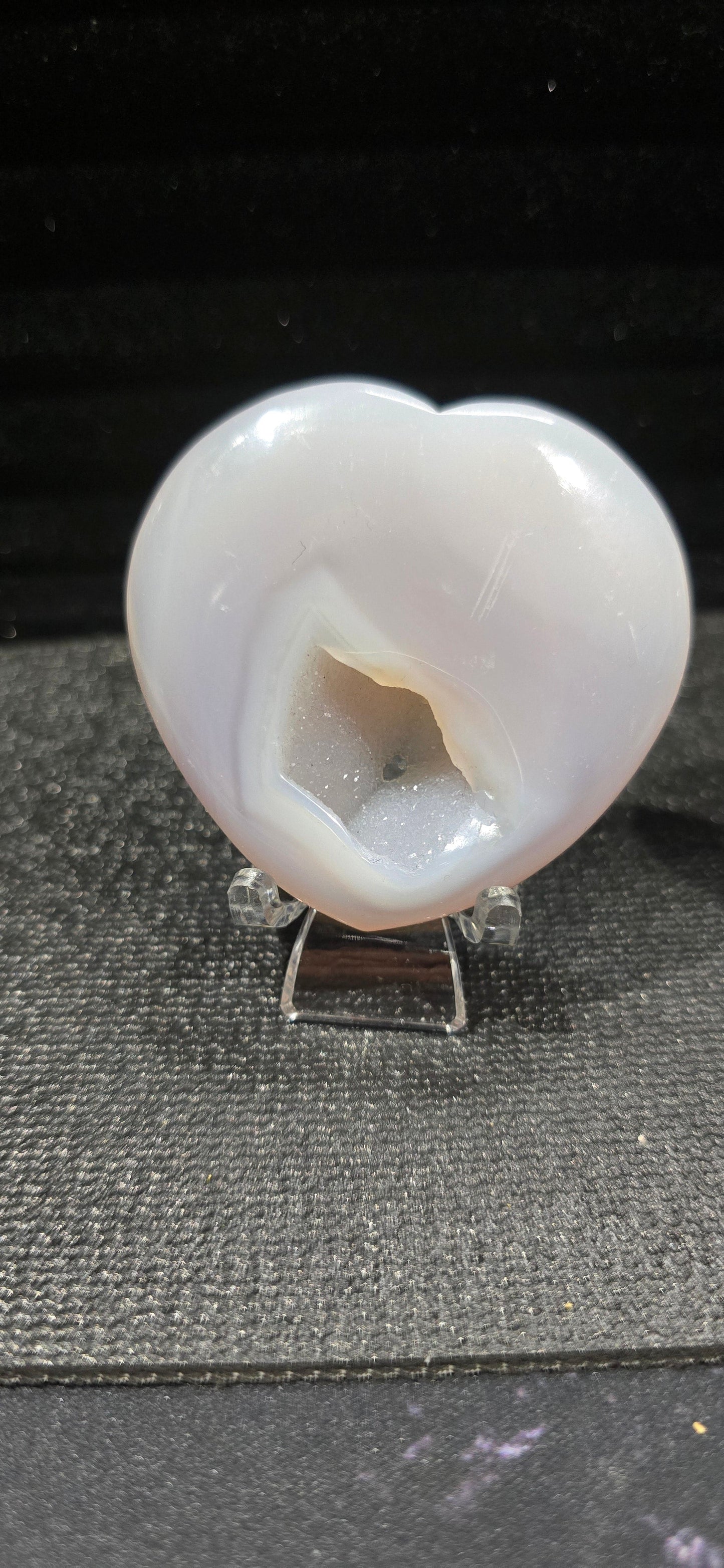 Agate Heart Carvings – Polished Natural Agate