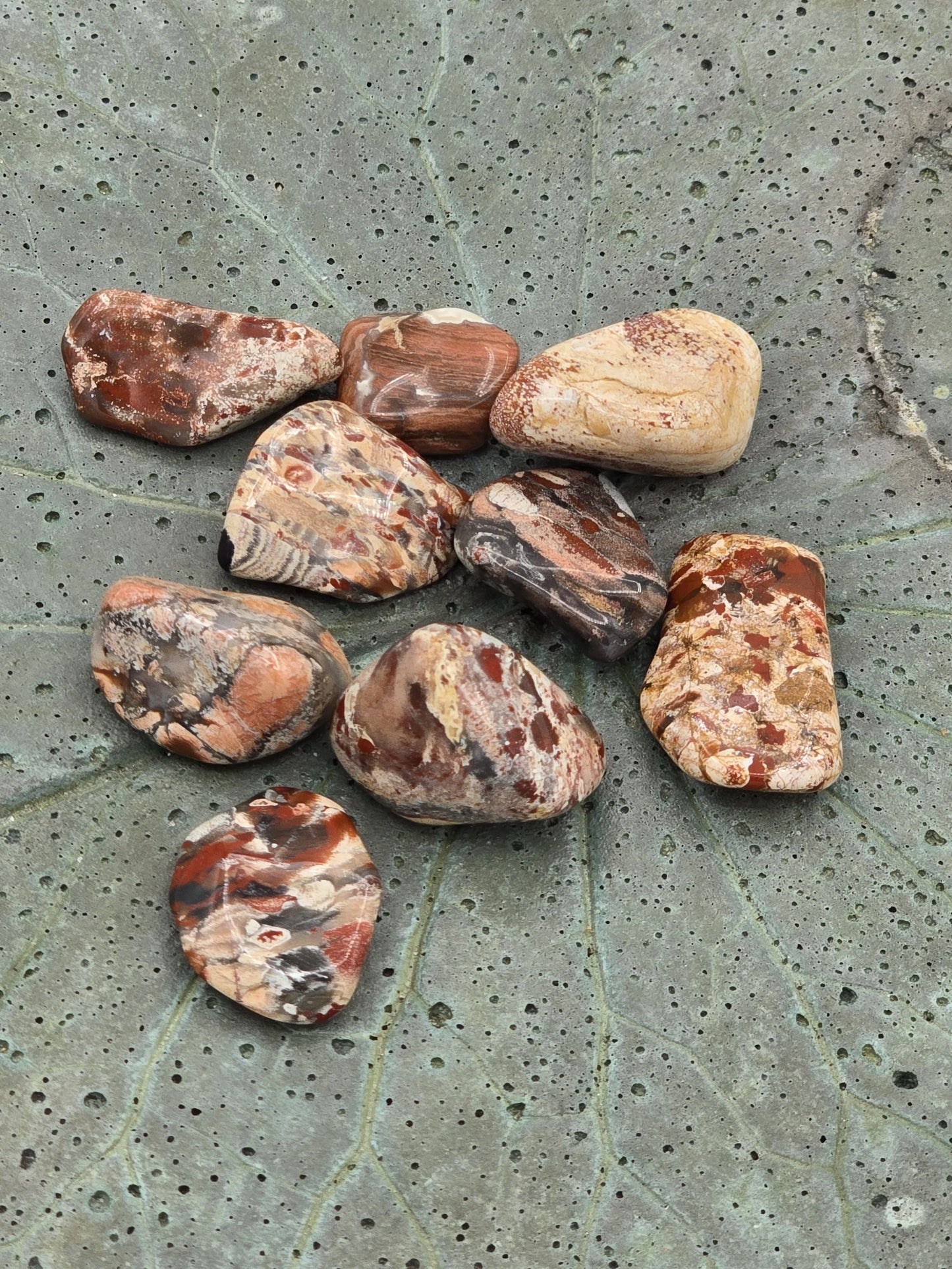 Brecciated Jasper Tumbles