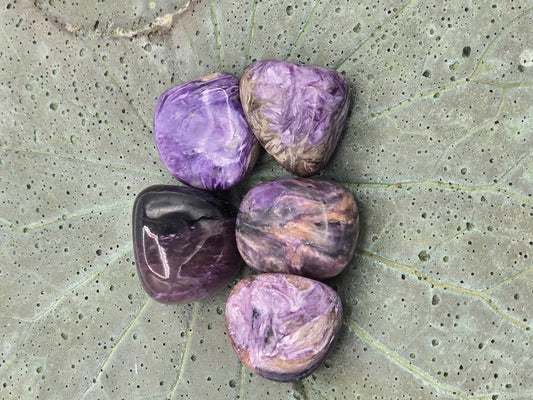 Charoite Stone Tumbles