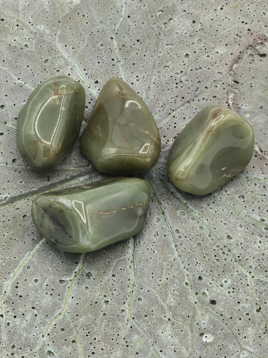 Green Chert Tumbles