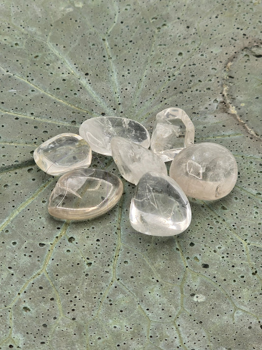 Clear Quartz (Small) Tumbles