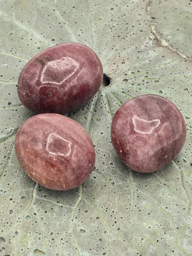 Strawberry Quartz Tumbles