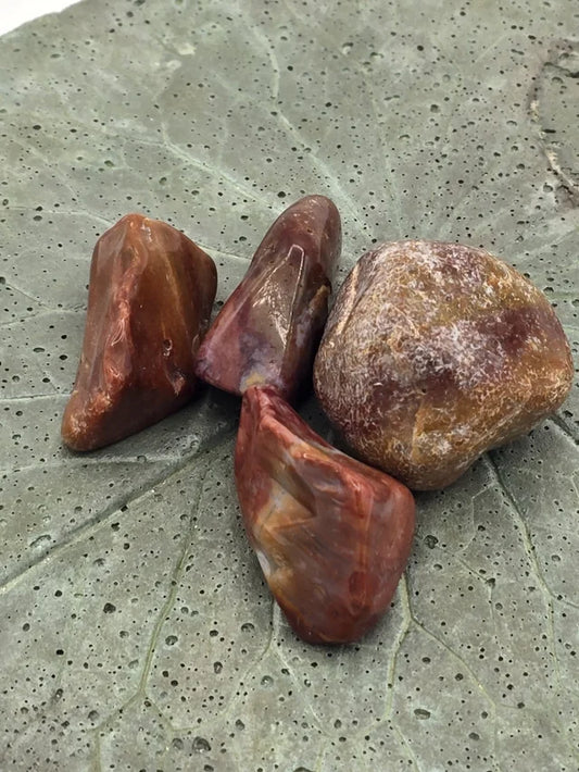 Red River Jasper Tumbles