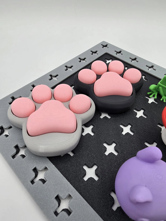 3D  Printed Clicky Pet Paw