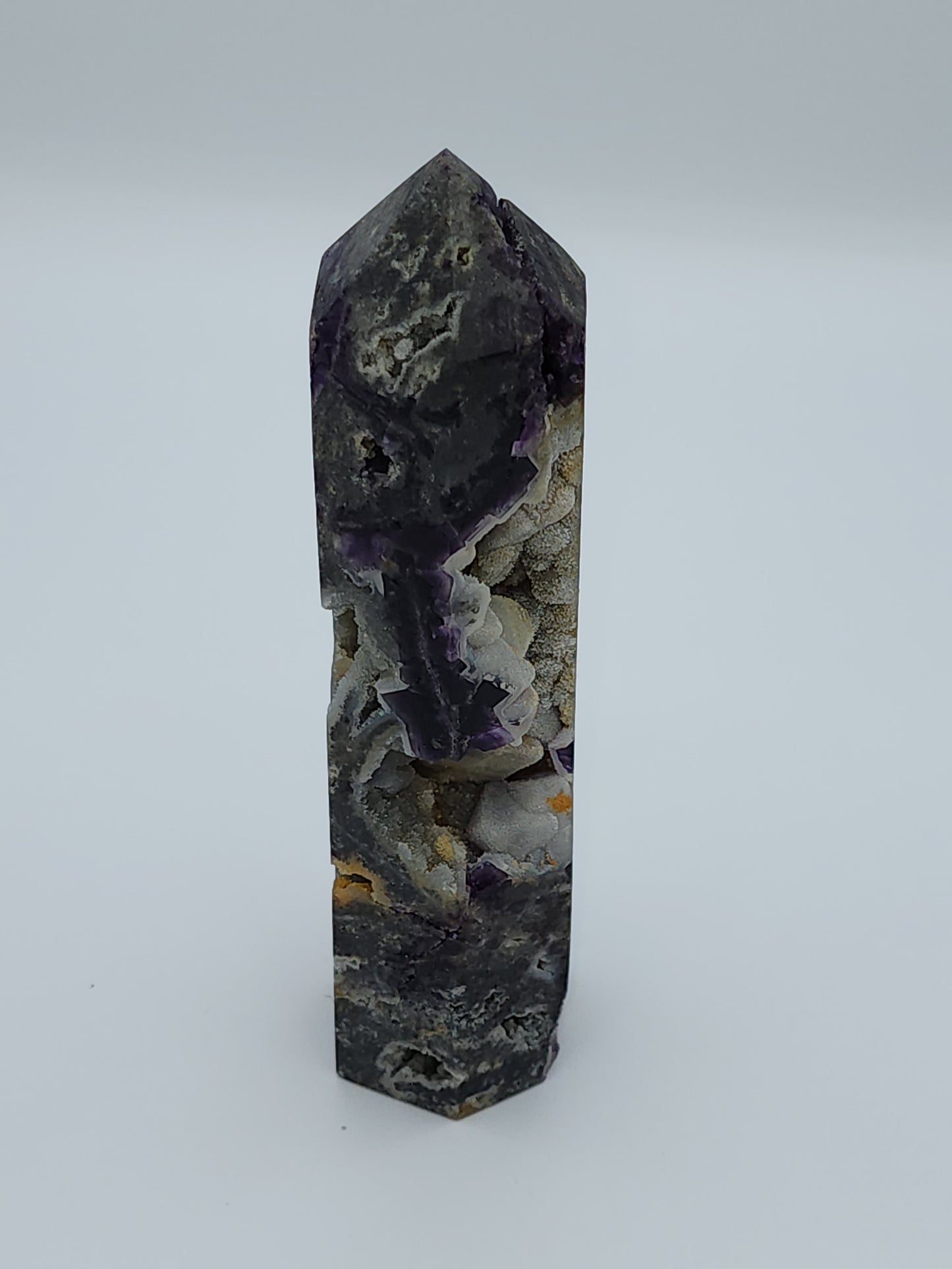 Large Purple Sphalerite Tower.