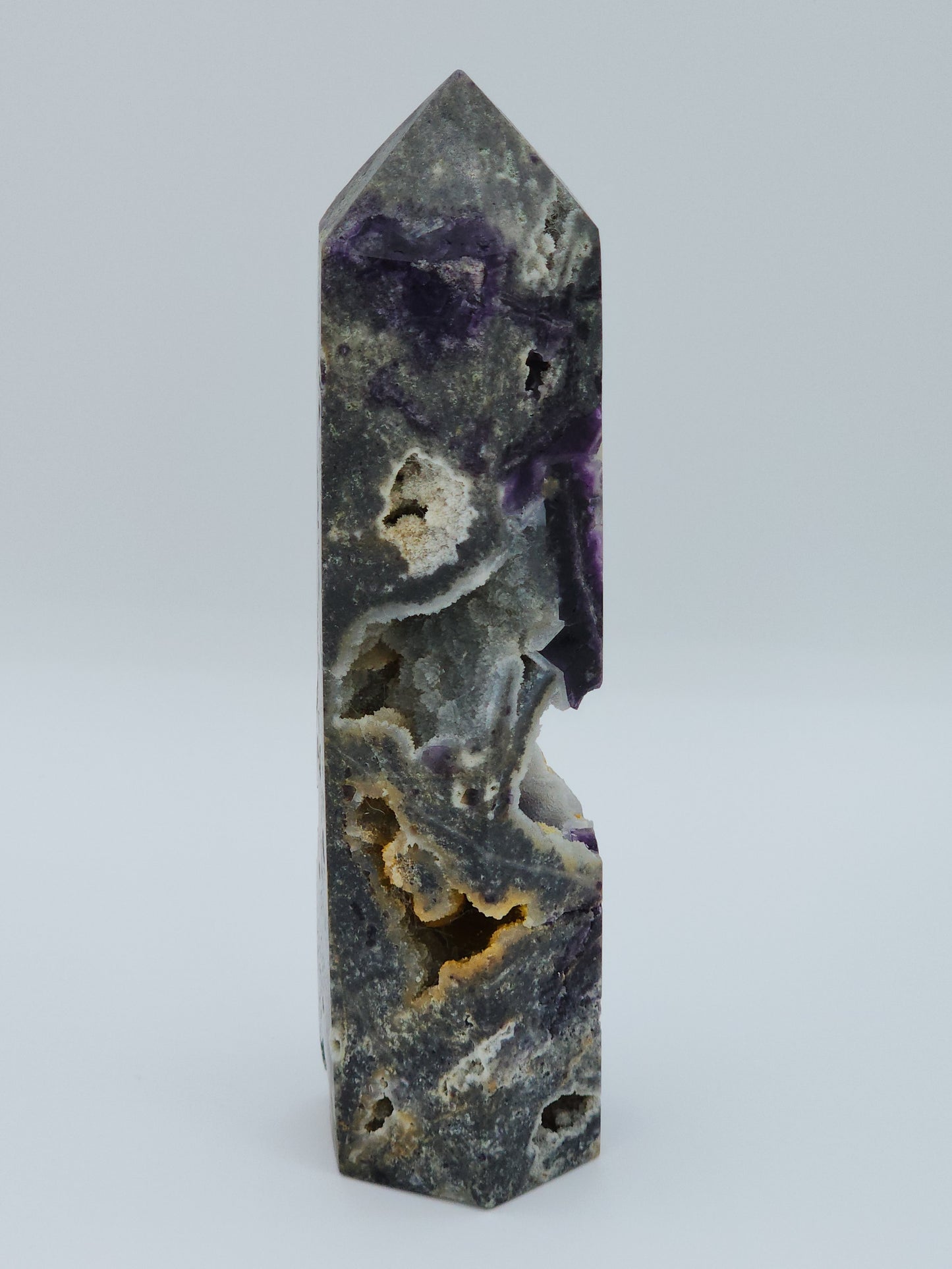 Large Purple Sphalerite Tower.